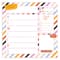TF Publishing Super Stripe Weekly Square Schedule Pad